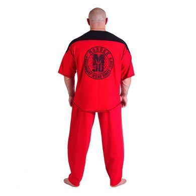 Mordex, Футболка-Розмахайка Rag Top Legendary Wear M-90(MD7565-2) Чорно-Червоний ( L )