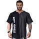 Big Sam, Футболка-Размахайка (Relaxed Fit Training T-Shirt 3247) Серый\Черный ( M )