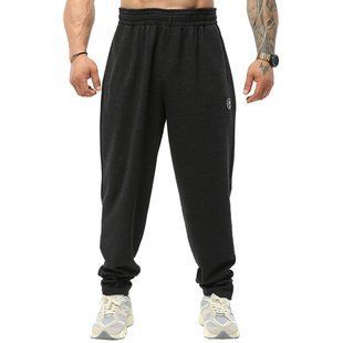 Big Sam чоловічі спортивні штани Loose Fit Textured BGSM PNT1379, чорні (S)