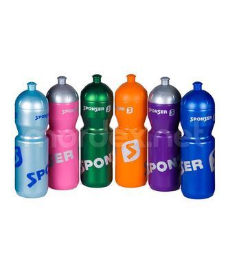 Sponser, Спортивная бутылка Sport Bottle Transparent Pink, 750 мл