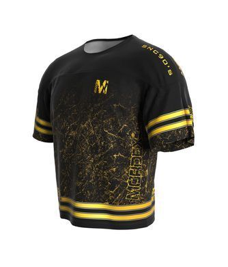 Mordex, Футболка-Розмахайка Rag Top Gym King Legendary(MD5132-2) Чорна\Жовта ( XL )