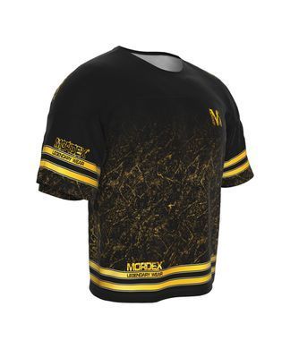 Mordex, Футболка-Розмахайка Rag Top Gym King Legendary(MD5132-2) Чорна\Жовта ( XL )