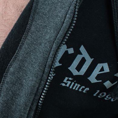 Mordex, Толстовка тепла (фліс) (MD6273-3), Чорний/Сірий ( XXL )