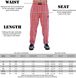 Big Sam, Штаны спортивные лёгкие (Men's Baggy Loose Fit Sweatpants PNT1318) Красные ( L )