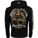 Silberr&uuml;cken Kapuzenjacke ( Roughneck MR11 Chains of Pain ) &ndash; Black (XL)