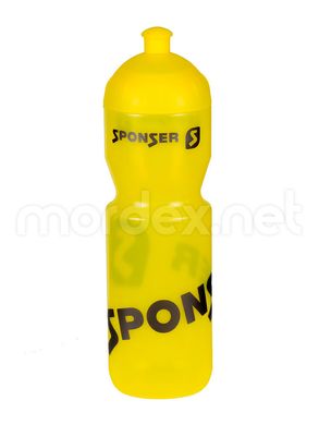 Sponser, Спортивная бутылка Sport Bottle Transparent Yellow, 750 мл