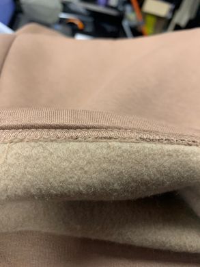 HOP (USA), Штаны спортивные теплые с резинкой внизу((Зимние флисовые) (MD7573-1) Кофейный ( 2XL\3XL )