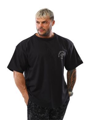 Big Sam, Футболка-Размахайка (Mens Oversize Gym T-shirt BS2633) Черный ( L )
