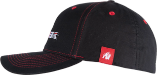 Gorilla Wear Hays Flexfit Cap Black &mdash; черная бейсболка-кепка