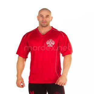 NPC, Футболка стрейчевая V-Neck Dri-Fit Top, красная ( M )
