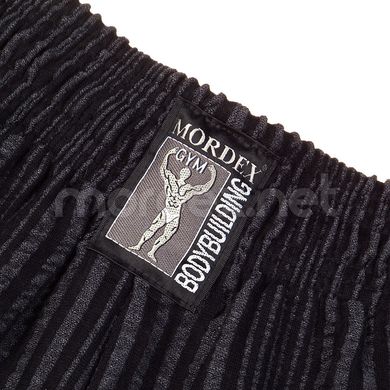 Mordex, Штаны спортивные зауженные (MD3591-4) черный/серый ( XL )