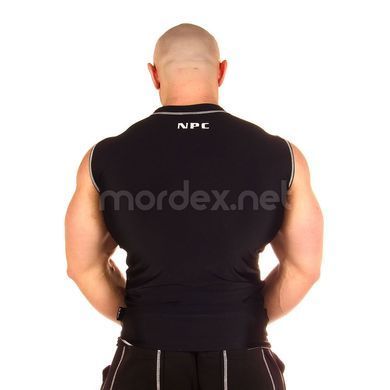 NPC, Футболка без рукавів (Компресійна Lycra), чорна ( M )