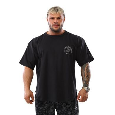 Big Sam, Футболка-Размахайка (Mens Oversize Gym T-shirt BS2633) Черный ( L )