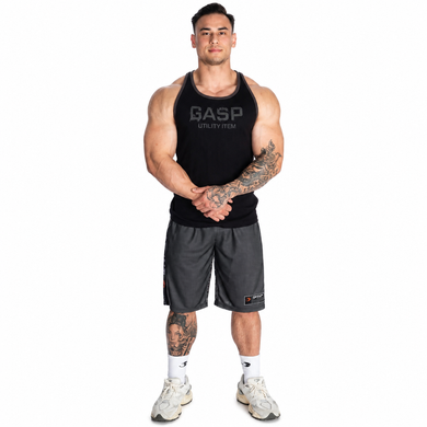Шорты мужские спортивные сетчатые GASP No1 Mesh Shorts Black (220593999) 2XL