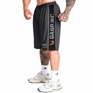 Шорты мужские спортивные сетчатые GASP No1 Mesh Shorts Black (220593999) 2XL