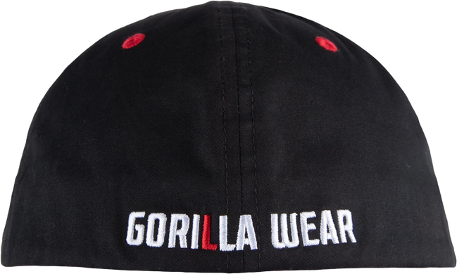 Gorilla Wear Hays Flexfit Cap Black &mdash; бейсболка-кепка чорна