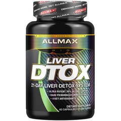 Allmax Nutrition, Liver D-tox, 42 капсулы
