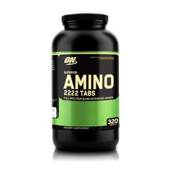 Optimum Nutrition, Амино Superior Amino 2222 Tabs, 320 таблеток, 320 таблеток