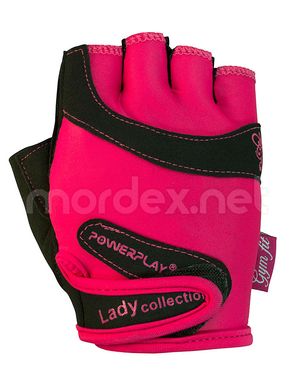 Power Play, Перчатки для фитнеса PowerPlay 1729 женские розовые