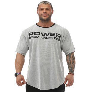 Big Sam, Футболка-Размахайка (Rag Top Gym T-shirt BGSM 3330-STONE) Светло-серый ( L )
