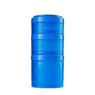 Blender Bottle, Контейнер Prostak Expansion Starter 3 Pack Cyan