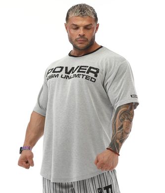 Big Sam, Футболка-Размахайка (Rag Top Gym T-shirt BGSM 3330-STONE) Светло-серый ( M )