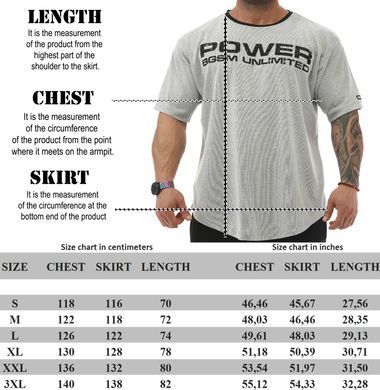 Big Sam, Футболка-Розмахайка (Rag Top Gym T-shirt BGSM 3330-STONE) Світло-сірий ( L )