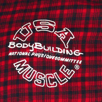 NPC, Сорочка 3/4 Sleeve Plaid Top, червона ( L )
