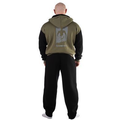 Mordex, Толстовка теплая New Line Euro Gym (MD7447-1), Хаки/Черная ( M )