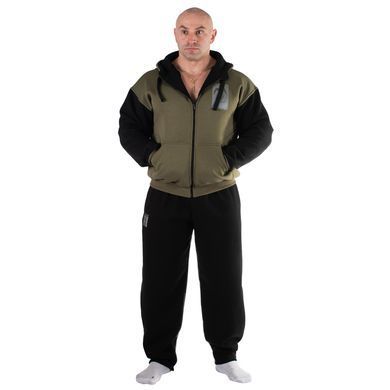Mordex, Толстовка теплая New Line Euro Gym (MD7447-1), Хаки/Черная ( M )