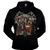Silberr&uuml;cken Kapuzenjacke "Gorilla Biker Deal" GB78 &ndash; Black (XXL)