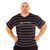 Big Sam, Футболка для бодібілдингу 2781 T-SHIRT Чорно \ Сіра, Чорний / сірий, M