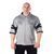 Big Sam, Рубашка 3/4 Sleeve Rib Top 5006, серая, Серый, L