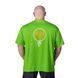 HOP (USA), Футболка Iron Willed Long Oversized T-shirt, Зеленый ( L\XL )