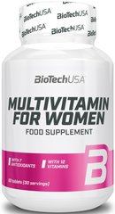 Biotech USA, Витамины Multivitamin for Women, 60 таблеток