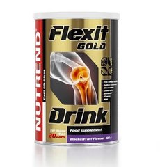 Nutrend, Для суглобів та зв'язок Flexit Gold Drink, 400 грам, Чорна смородина, 400 грам