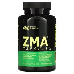 Optimum Nutrition, Мікроелементи ZMA, 90 капсул, 90 капсул