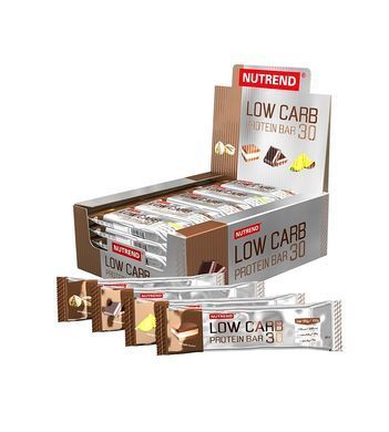 Nutrend, Спортивный батончик Low Carb Protein Bar 30 Pistachio, 80 грамм, Фисташки, 80 грамм