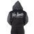 No Limits, Толстовка теплая Mesh Zipped Hoodie(флис) (MD7425-1), Черная\Серая ( M )