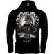 Silberr&uuml;cken Herren Premium Kapuzenjacke "Gorilla Biker Hoss" GB84 &ndash; Black (XXL)