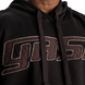 Gasp Inc, Кофта-Худи Hood Sweater 221058986(Артикул MD7663-1)- Black/Grey ( L )