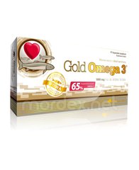 Olimp Labs, Рыбий жир Gold Omega-3 1000mg 65%, 60 капсул