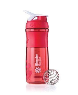 Blender Bottle, Спортивный шейкер-бутылка SportMixer Red, 8200 мл
