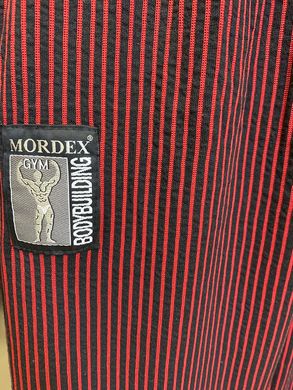 Mordex, Штани спортивні завужені (MD7371-1) чорний / червоний (M)