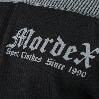 Mordex, Размахайка наружный оверлок Gym Sport Clothes (MD6148-5) Светло серая\черная ( M )
