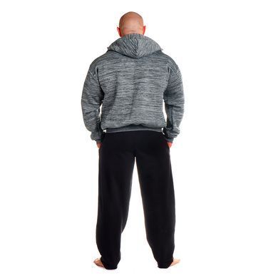 Mordex, Толстовка теплая Hoodie Men's Sweatshirt Gym (MD7197-1) Черный/Серый (M)