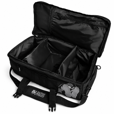 Спортивна сумка Gorilla Wear Cardiff Bag чорна, 36&ndash;55 л