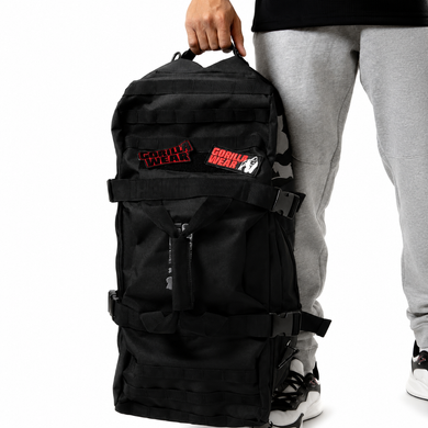 Спортивна сумка Gorilla Wear Cardiff Bag чорна, 36&ndash;55 л