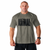 Футболка мужская для бодибилдинга Universal Nutrition Animal Pak Iron Iconic оливково-серая, L