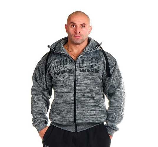 Толстовка тепла (MD7197-1) Hoodie Men's Sweatshirt Gym Чорний
